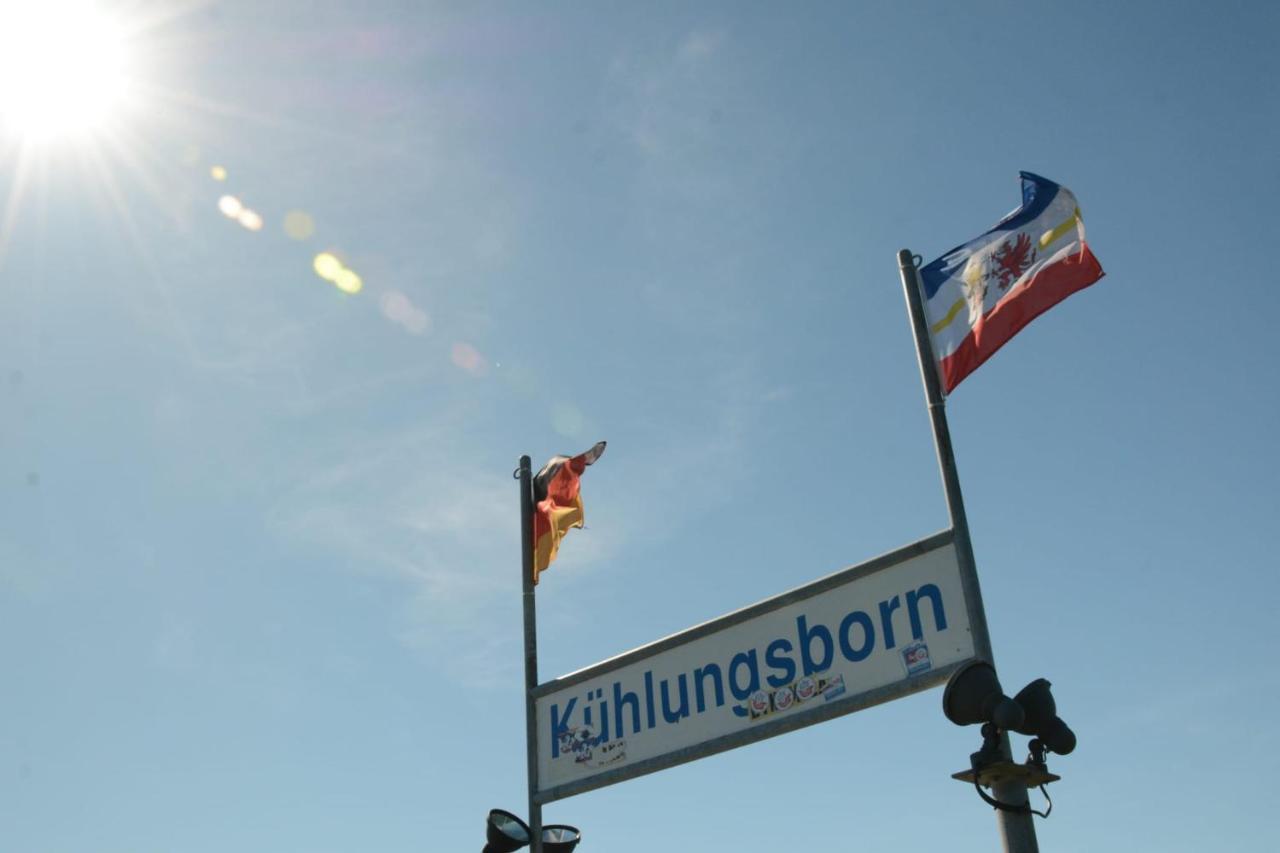 Ostseewind - In Der Strandstrasse-Fuehrt Zur Seebruecke Kuhlungsborn Bagian luar foto